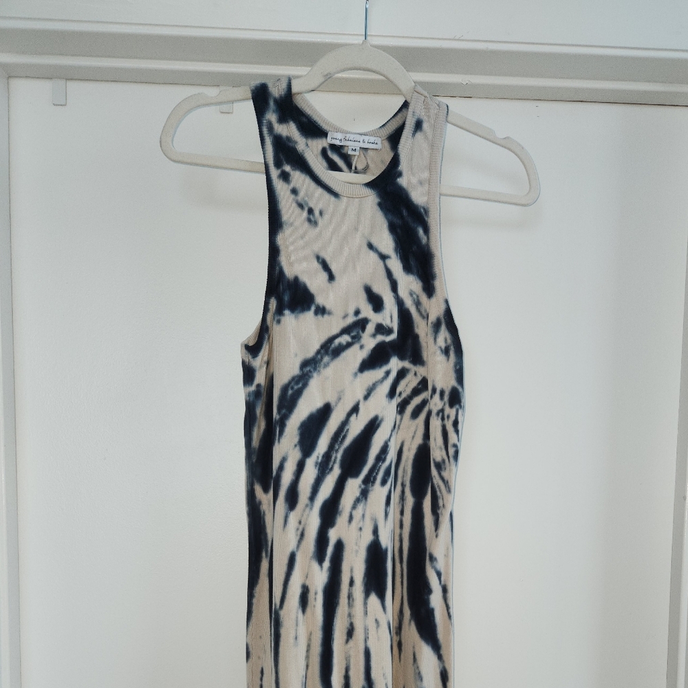 Young, fabulous, broke midi dress